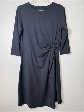 Transcendent Active Knot Dress Women XL Black Modest Athleisure Made USA Comfort